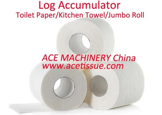 Fully Automatic Log Accumulator For Hygienic Paper Roll Diameter 150mm