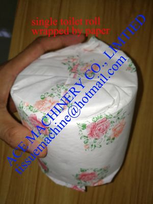 Automatic 125mm Single Toilet Roll Packing Machine