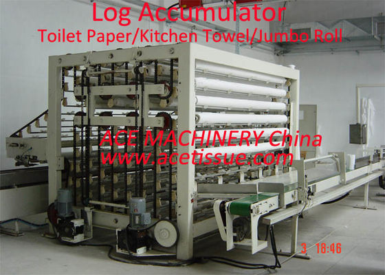 Automatischer industrieller Rollenklotz-Akkumulator für Handrollengewebe-Durchmesser 250mm