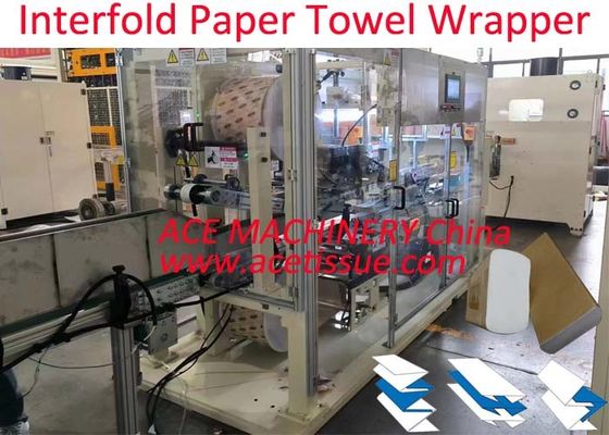 Erweiterte Klebe-System Gewebepapier Verpackungsmaschine für zusammengefaltete Z-Falt Handtuch