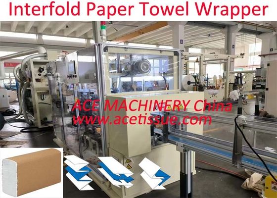 15 Bündel/min Kraftpapier-Touchscreen-Tissue-Papier-Roll-Wickelmaschine