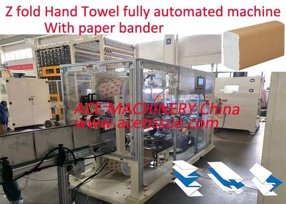 Kraftpapier-Roll-Tissue-Papierverpackungsmaschine mit Papierhülle mit 15-30 Packungen/min Geschwindigkeit