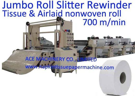 Vollautomatische 2000mm riesiges Rollengewebe-Maschine für Papiermühle