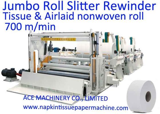 1500mm große Maxi riesiges Rollengewebe-Maschine Spulen-700 M/Min