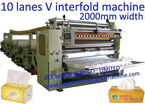 6000 Blatt/Weg-Abschminktuch-Papiermaschine der Minuten-10
