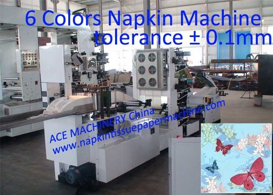 Zwei Farbservietten-Druckmaschine mit ± 0.1mm der hohen Auflösung