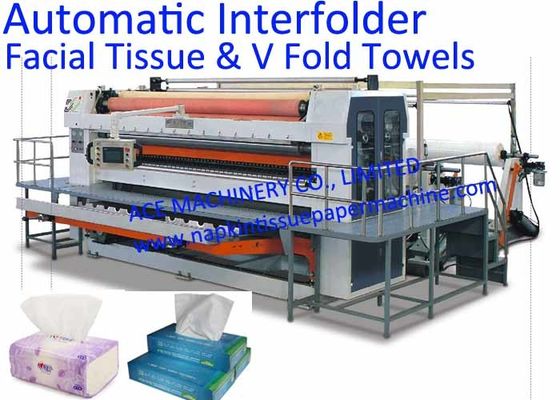 Vollautomatische Abschminktuch-Papierherstellungs-Maschine mit Logsaw-Maschine