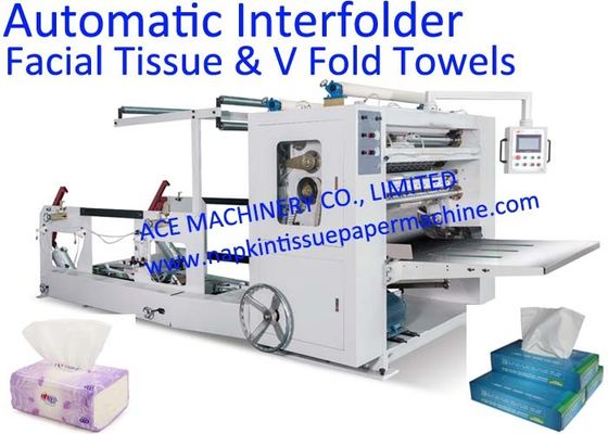 Hochgeschwindigkeitsv-Falten-Servietten-Maschine, automatische Interfold-Servietten-Maschine