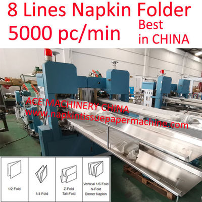 Servietten-Produktionsmaschine für Georgia Pacific Tall Fold Dispenser-Servietten 1-Ply